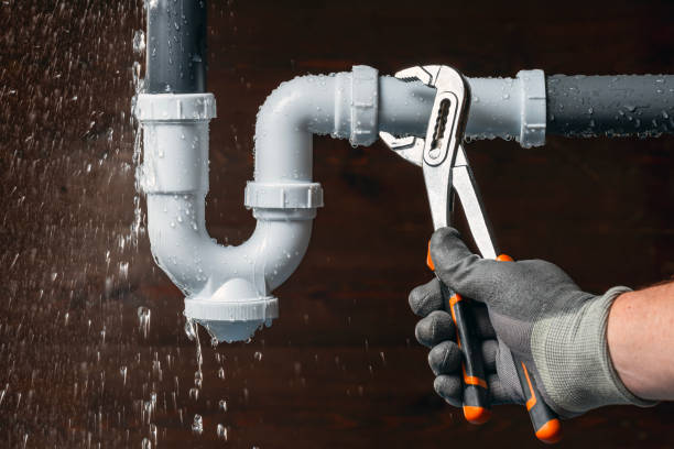Professional Drain Cleaning technician working in East Otis, MA